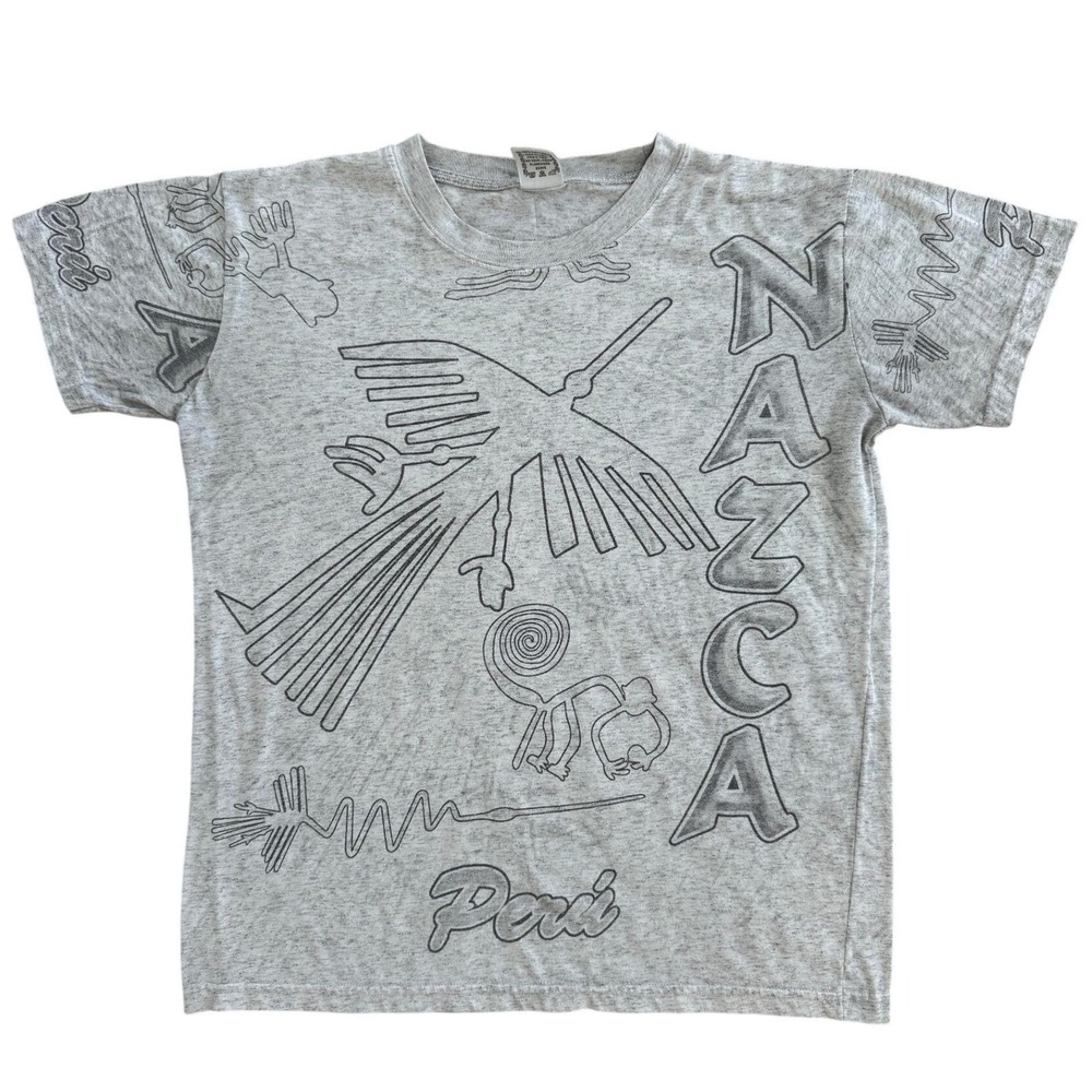 Vintage Authentic Collectibles Shirt Unisex Rufyar's Peru Nasca Lines Small